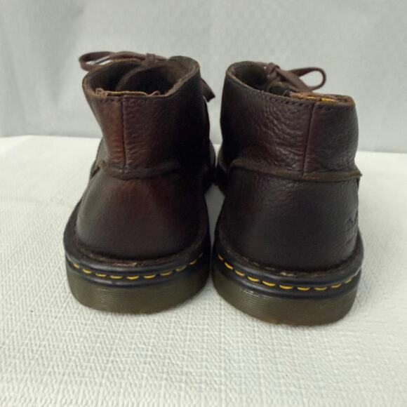 Dr Martens Boots Mens Size 10 Sussex Brown Leather Pebbled Ankle Grunge main image 5